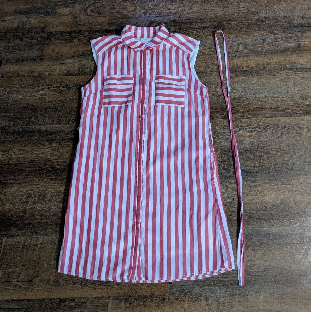 New York & Company Button Up Dress